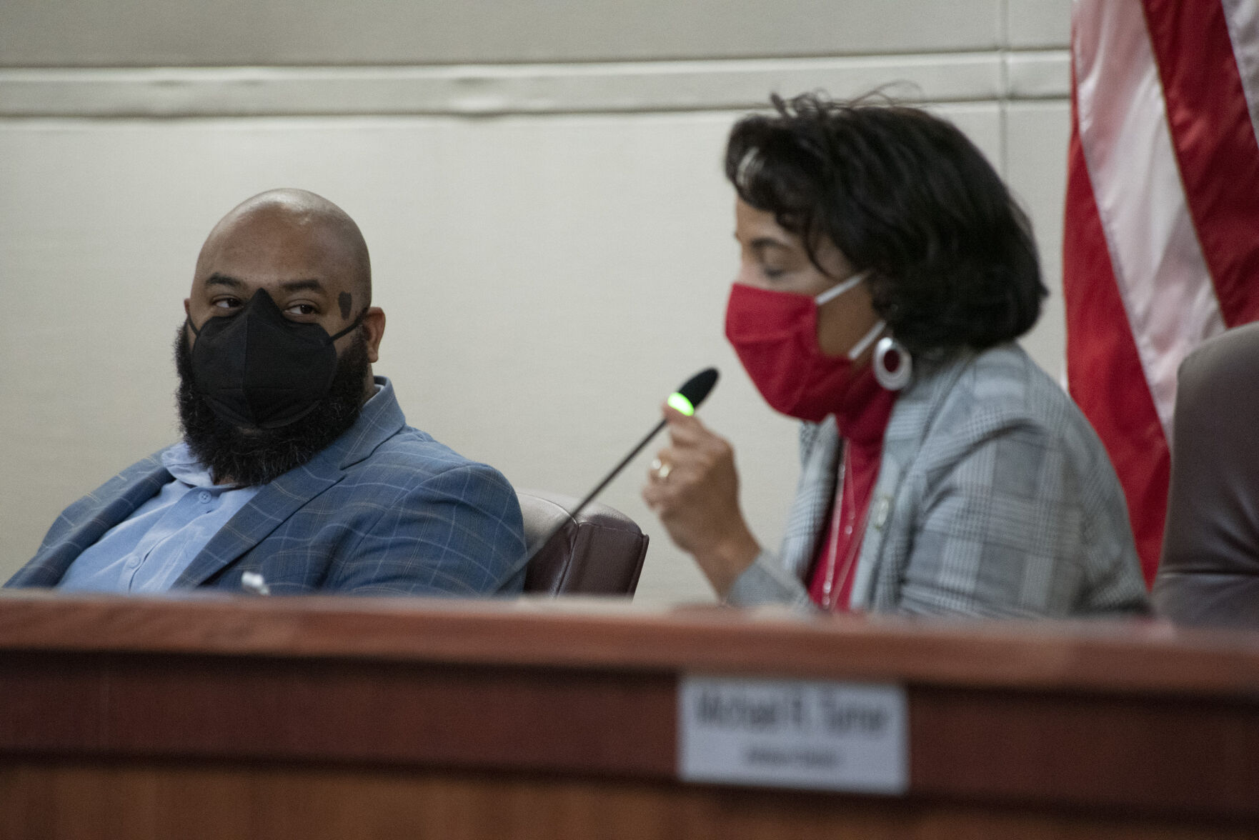 Supervisors Saines and Randall